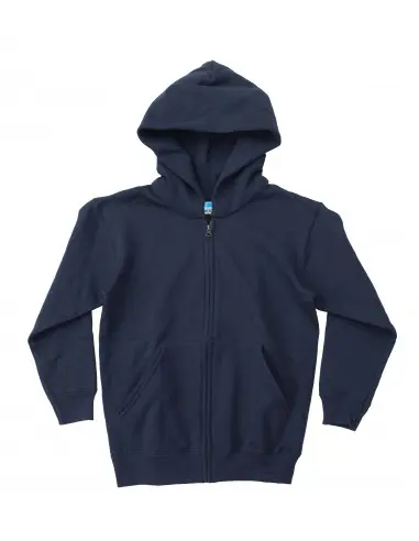 Felpa zip cappuccio invernale Siggi