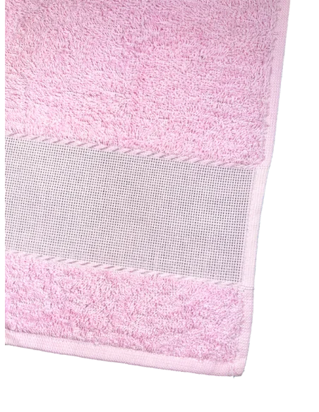 Asciugamano unito con tela aida