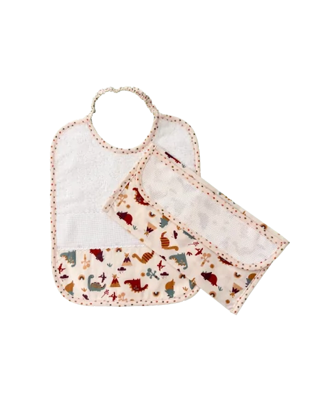 Set accessori asilo da ricamo 2 pezzi
