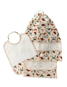 Set accessori asilo da ricamo 3 pezzi dinosauri %separator% %shop-name%