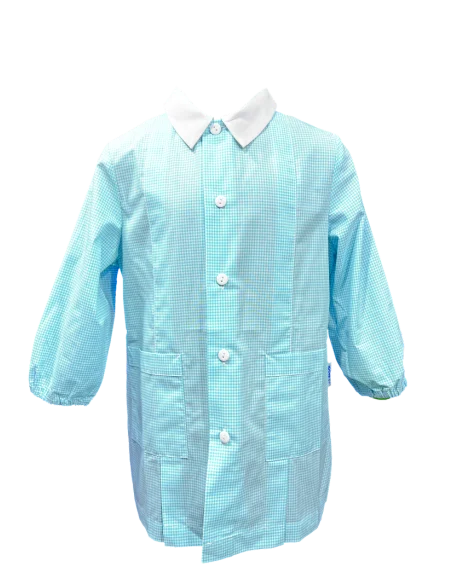 GREMBIULE ASILO QUADRETTI BAMBINO ANNIBALE