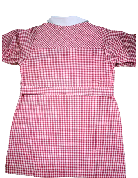 GREMBIULE ASILO QUADRETTI PURO COTONE GIOVANNI