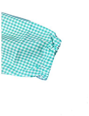 GREMBIULE ASILO QUADRETTI PURO COTONE ALESSIA