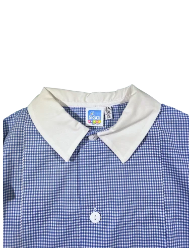 GREMBIULE ASILO QUADRETTI BAMBINO ANNIBALE