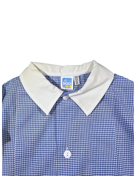 GREMBIULE ASILO QUADRETTI BAMBINO ANNIBALE