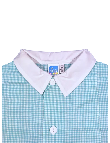 GREMBIULE ASILO QUADRETTI BAMBINO ANNIBALE