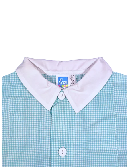 GREMBIULE ASILO QUADRETTI BAMBINO ANNIBALE