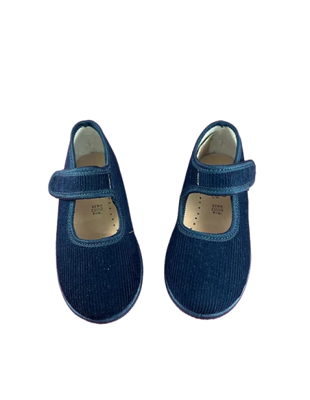 Pantofola ballerina velluto