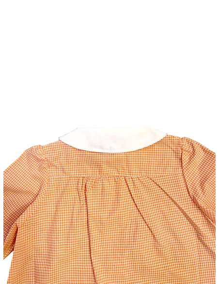 GREMBIULE ASILO QUADRETTI BAMBINA ANNALISA