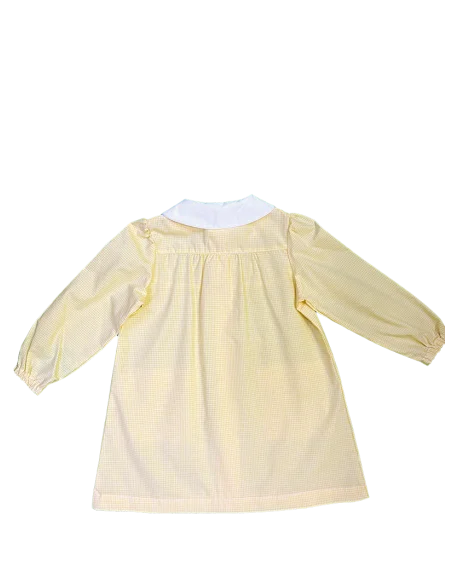 GREMBIULE ASILO QUADRETTI BAMBINA ANNALISA