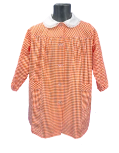 grembiule puro cotone asilo Alessia Made in Italy 2