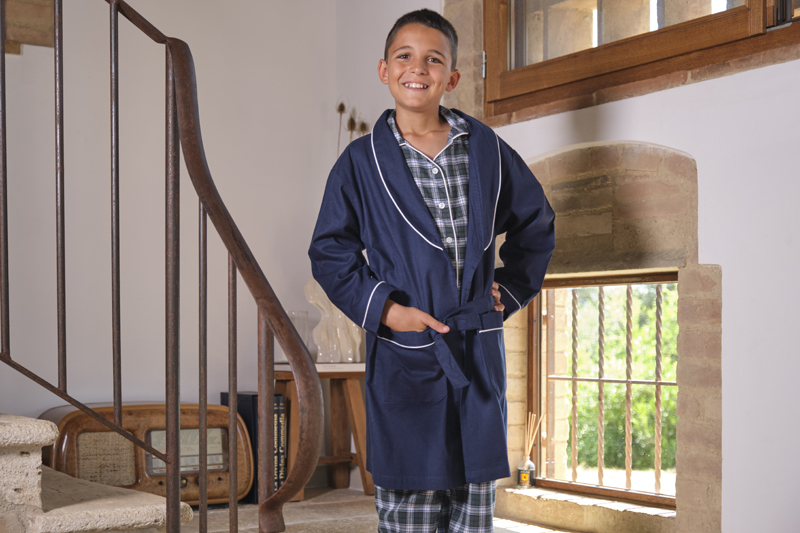 vestaglia flanella bimbo