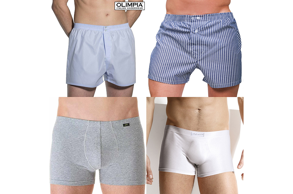 Boxer uomo tessuto e maglina Sotto Sopra