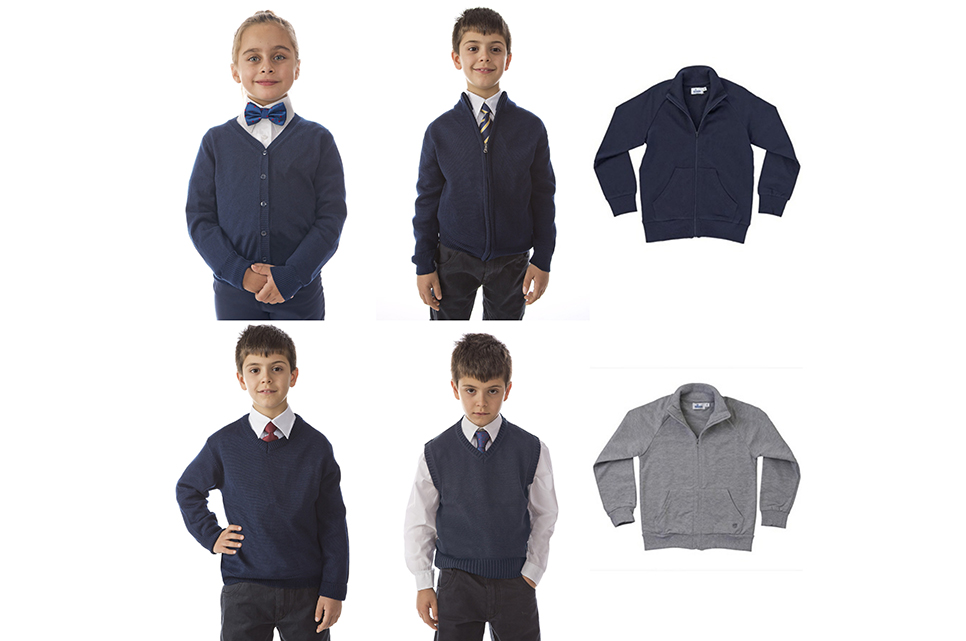pantaloni, maglie e divise scolastiche