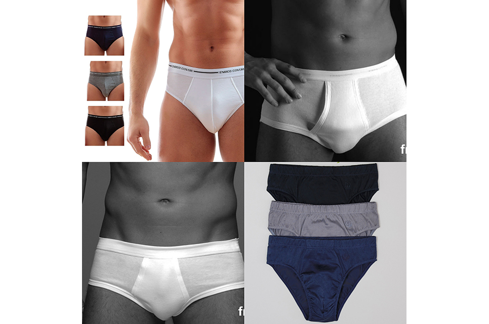 Slip uomo tessuto e maglina Sotto Sopra